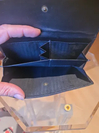 Cartera Pielnoble Negra Mujer