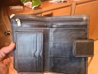 Cartera Pielnoble Negra Mujer