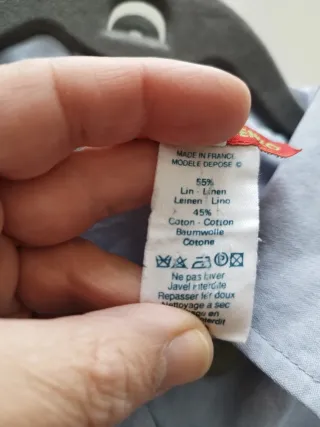 Giacca sahariana vintage lino cotone