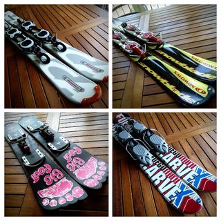 SNOWBLADES. ESQUIS CORTOS. BIG FOOT. FREESTYLE.