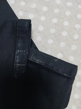 Jeans Massimo Dutti skinny in velluto pesca T34