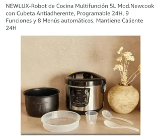 Robot de Cocina NEWLUX 5L Mod.Newcook