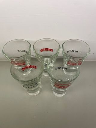 Set 5 Bicchierini Roner Bombardin Vetro