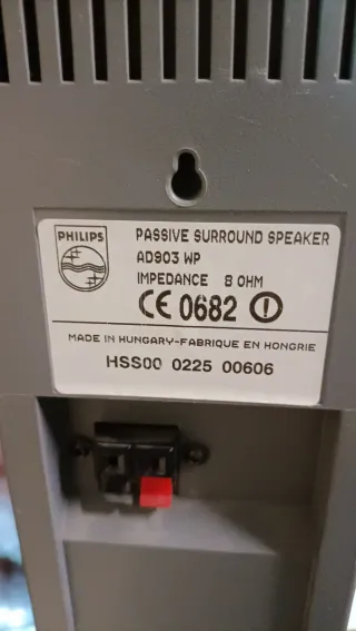 Altavoces Philips Plata