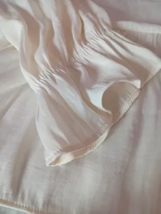 Blusa Stradivarius Blanca Talla S