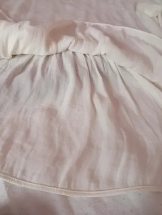 Blusa Stradivarius Blanca Talla S