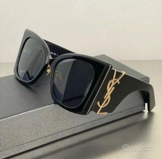 Occhiali Saint Laurent Nero Oro