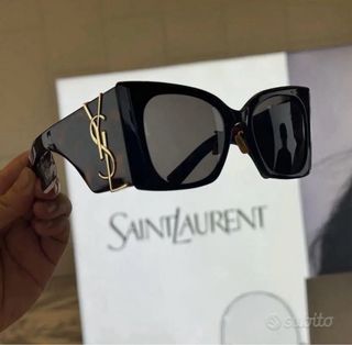 Occhiali Saint Laurent Nero Oro