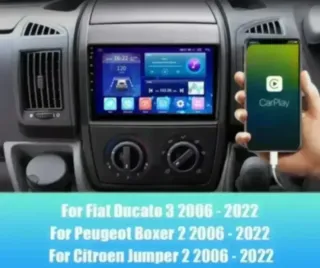 Radio GPS Android Peugeot Boxer Ducato Jumper