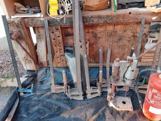 Lote herramientas y maquinaria carpintería