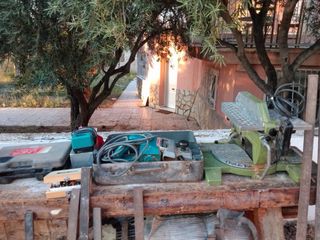 Lote herramientas y maquinaria carpintería