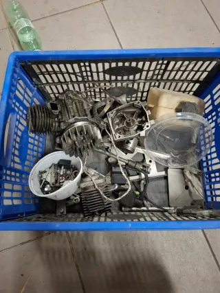 Lote Motor Minimoto y Accesorios