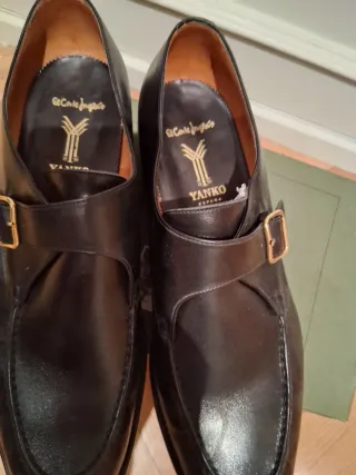 Yanko Zapatos Vestir Negros Hebilla
