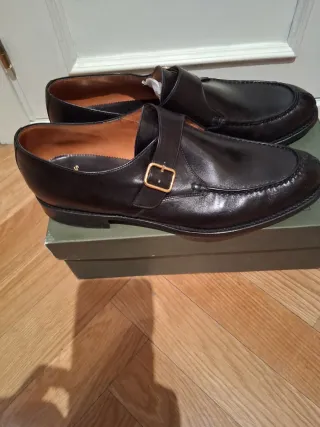 Yanko Zapatos Vestir Negros Hebilla