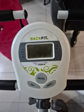 Bicicleta Estática Reclinada Blanca