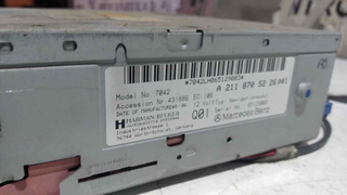 SISTEMA AUDIO / RADIO CD MERCEDES CLASE E (W2