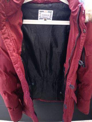 Abrigo SikSilk Rojo Hombre