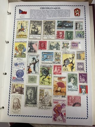 Álbum de sellos  internasionales