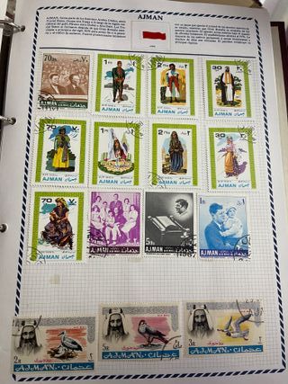 Álbum de sellos  internasionales