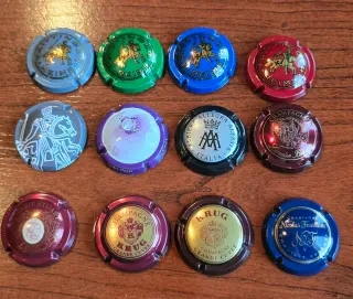 Placas Jeroboam Francesas Colección 1 ITALIANA