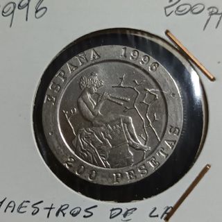 Moneda España 200 Pesetas 1996