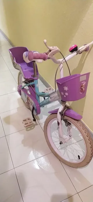 Bicicleta Frozen Niña