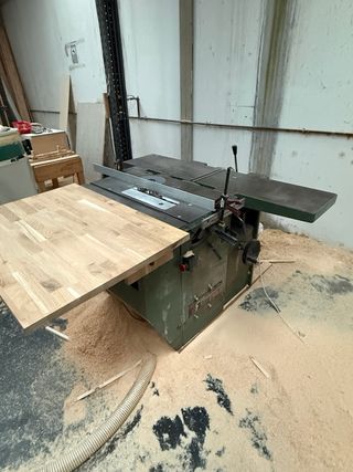 Máquina carpintería multifunción