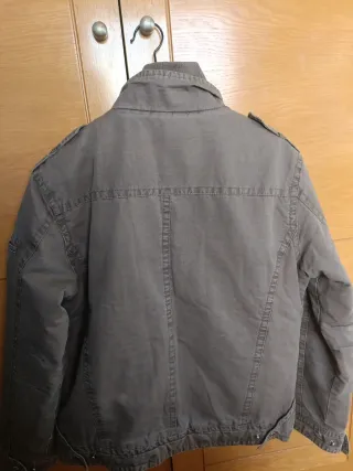 Cazadora hombre marrón