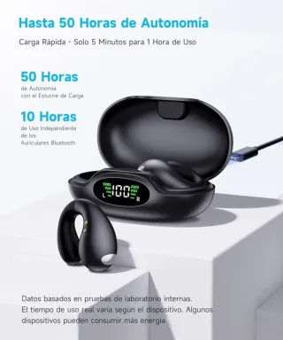 Auriculares Conducción Ósea bluetooth, sin abrir