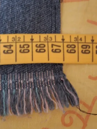 Sciarpa donna fantasia righe