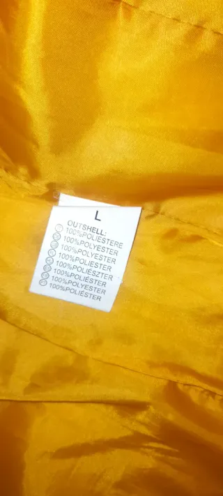 Cazadora mujer amarilla talla L