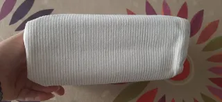 Neceser de aseo negro y blanco