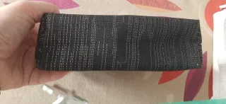 Neceser de aseo negro y blanco