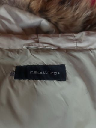 Plumas Dsquared2 Beige RETRO AÑOS 2000