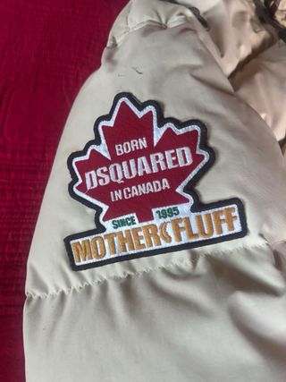 Plumas Dsquared2 Beige RETRO AÑOS 2000