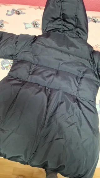 Abrigo niña azul marino talla 10