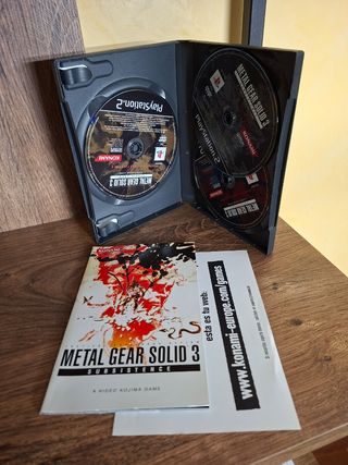 Ps2 🇪🇸  Metal Gear Solid 3 Subsistence
