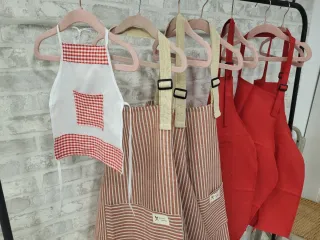 Delantales de cocina y gorros