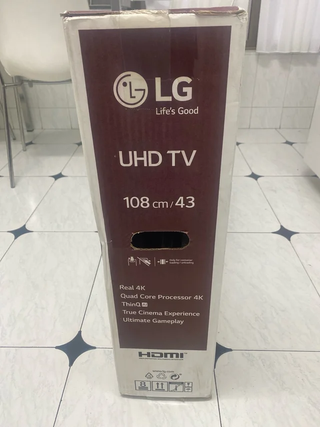 TV LG 43 43UP81006LR UHD 4K HDR10