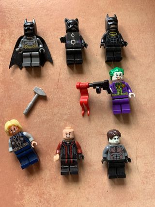 Lote 7 minifiguras Lego Super Heroes