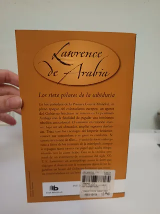 Libro Lawrence de Arabia: Los siete pilares