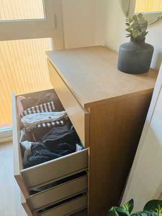 Cómoda MALM Ikea 4 cajones