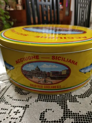 Scatola di latta Balistreri Girolamo & C.