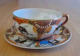 Servizio Tè/Caffè Vintage Giapponese Eggshell