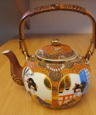 Servizio Tè/Caffè Vintage Giapponese Eggshell