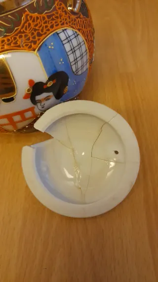 Servizio Tè/Caffè Vintage Giapponese Eggshell