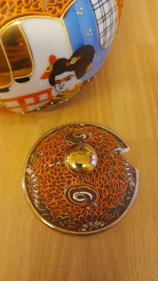 Servizio Tè/Caffè Vintage Giapponese Eggshell