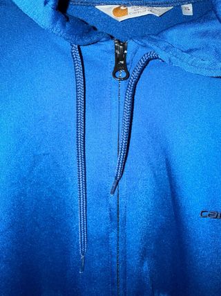 Sudadera azul capucha CARHARTT talla XL