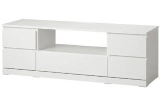 Mueble TV comedor blanco