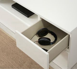 Mueble TV comedor blanco